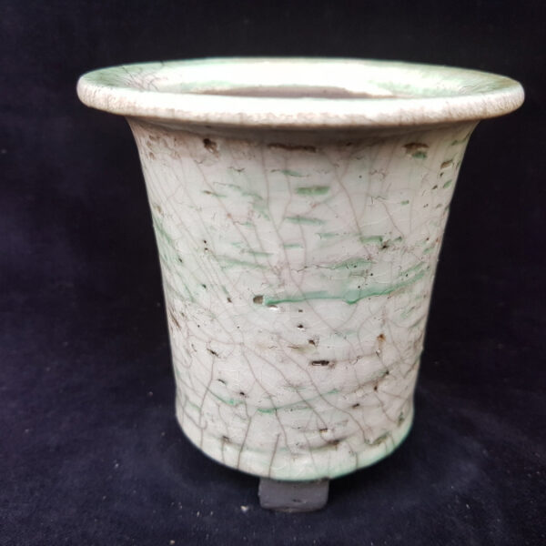 동천소 Raku pot 3"