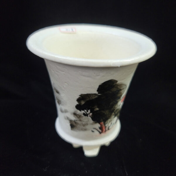 동천소 Raku pot 3"