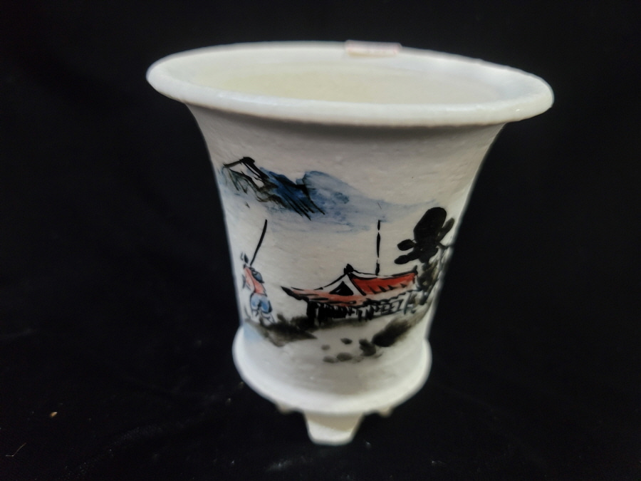 동천소 Raku pot 3" 동천소 Raku pot 3"