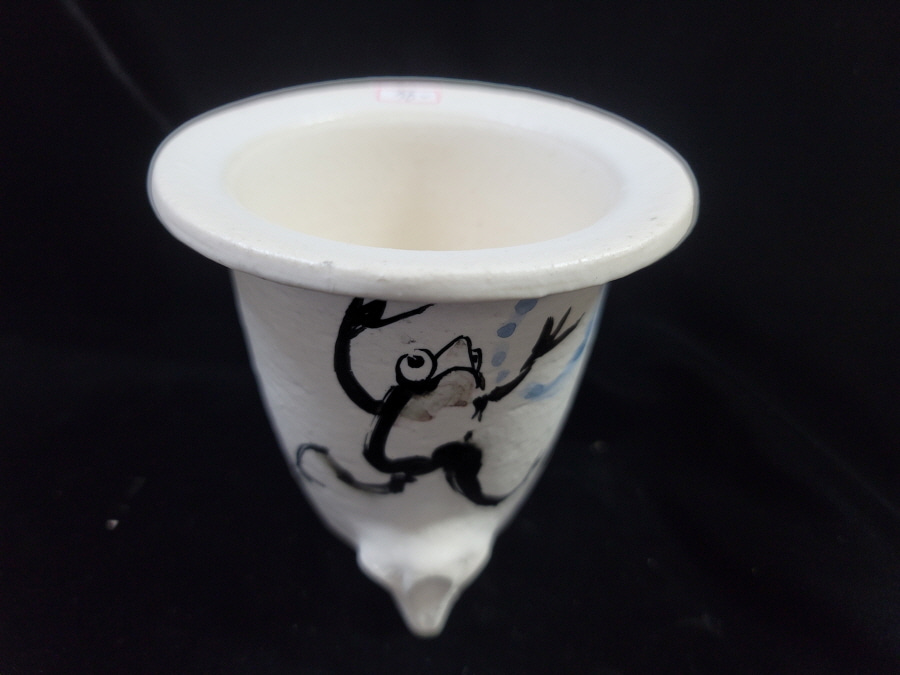 동천소 Raku pot 3.5" 동천소 Raku pot 3.5"