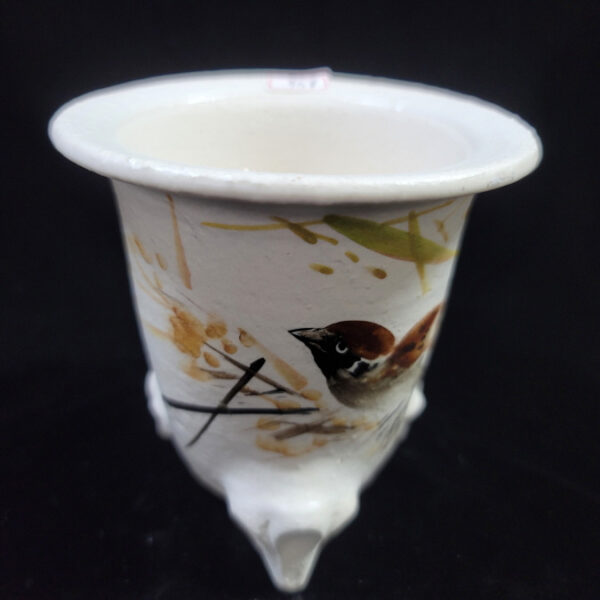 동천소 Raku pot 3.5"