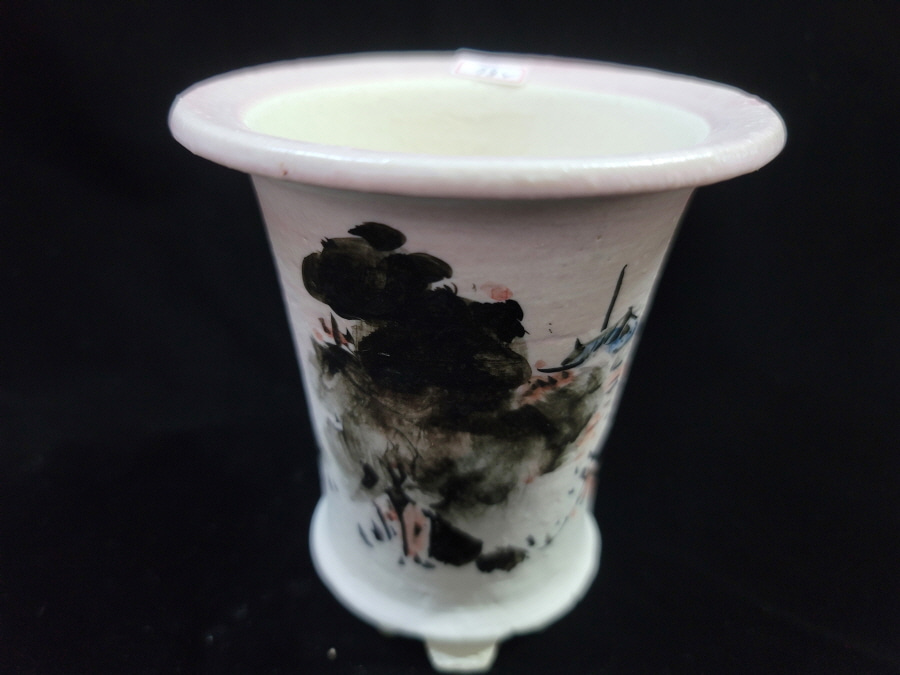 동천소 Raku pot 3.5" 동천소 Raku pot 3.5"