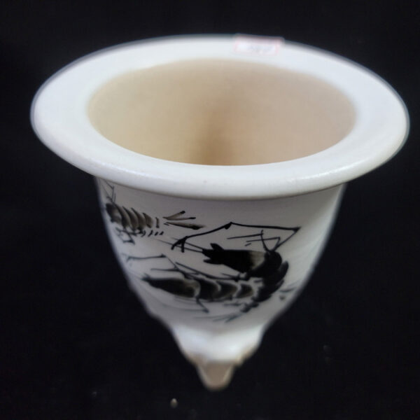 동천소 Raku pot 3.5"