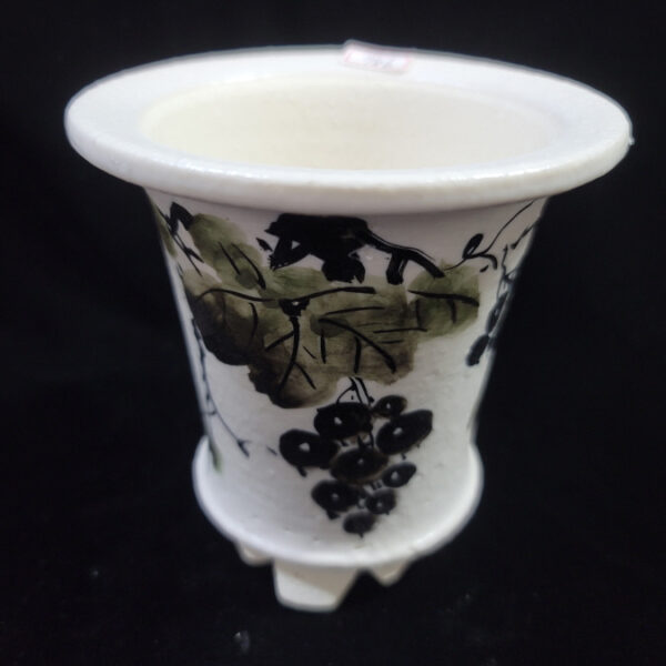 동천소 Raku pot 3.5"