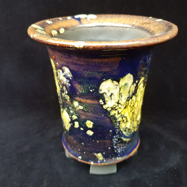 동천소 Raku pot 3.5"