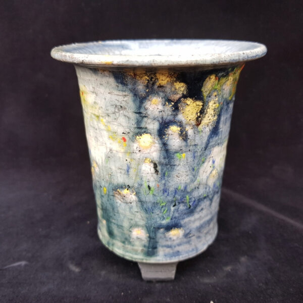 동천소 Raku pot 3"