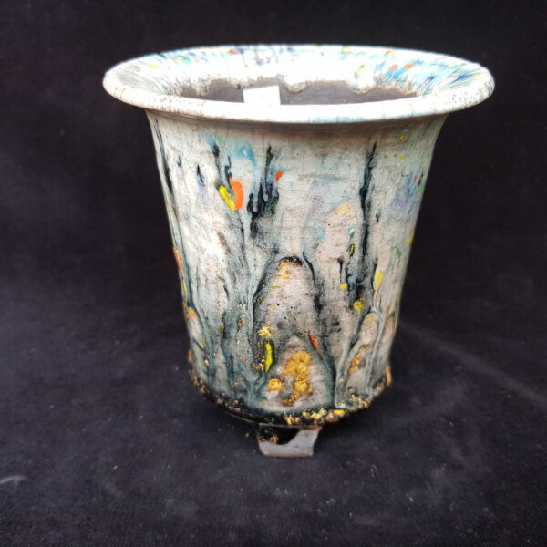 동천소 Raku pot 3"