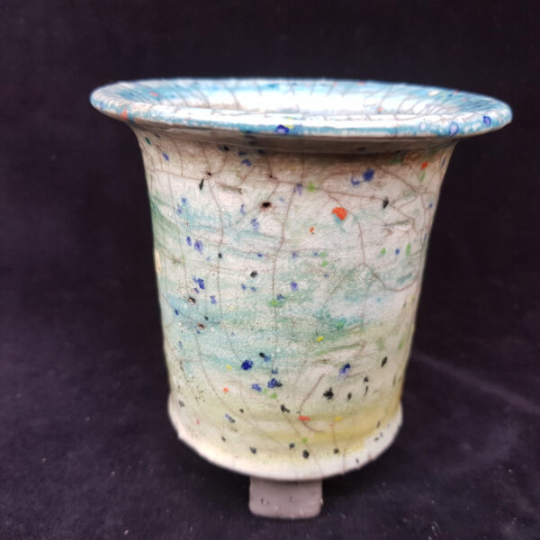 동천소 Raku pot 3"