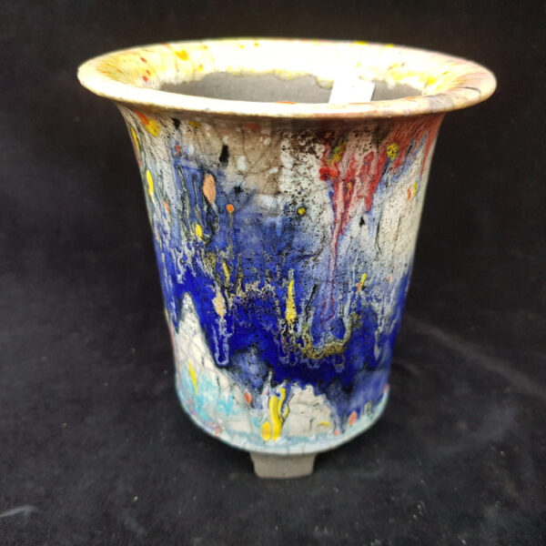 동천소 Raku pot 3"