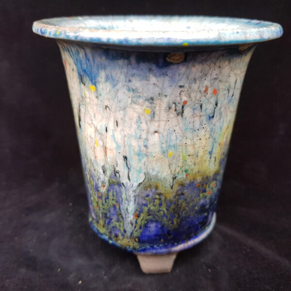 동천소 Raku pot 3"