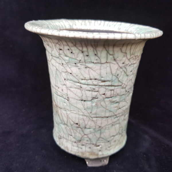 동천소 Raku pot 3"