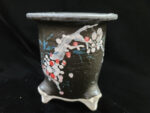 동천소 Raku pot 3"