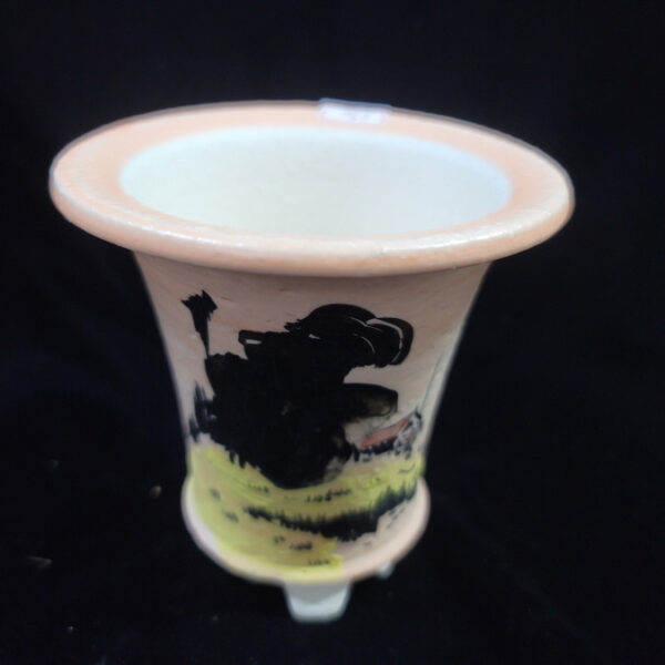 동천소 Raku pot 3"