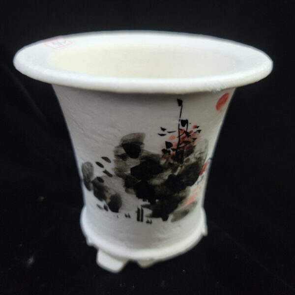 동천소 Raku pot 3"