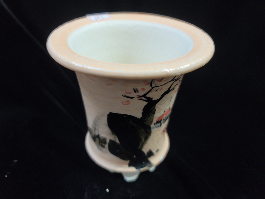 동천소 Raku pot 3" 동천소 Raku pot 3"