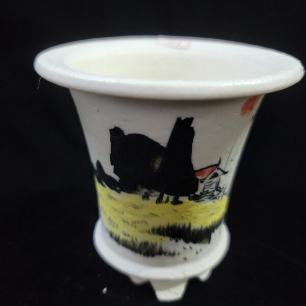 동천소 Raku pot 3"