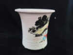 동천소 Raku pot 4"
