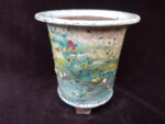 동천소 Raku pot 3"