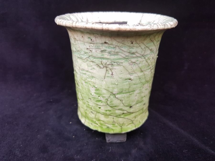 동천소 Raku pot 3" 동천소 Raku pot 3"