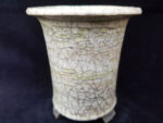 동천소 Raku pot 3"