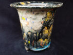 동천소 Raku pot 3"