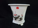 동천소 Raku pot 3"