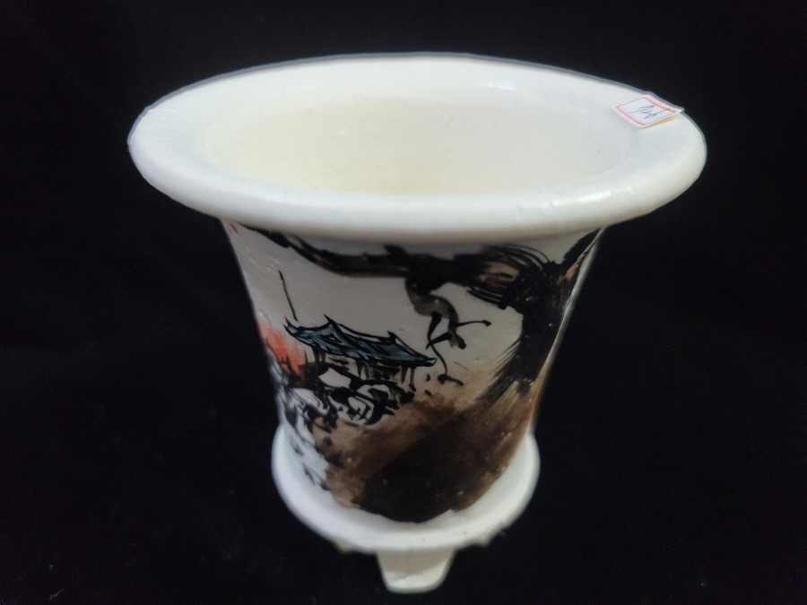 동천소 Raku pot 3" 동천소 Raku pot 3"