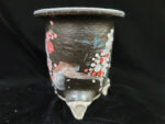 동천소 Raku pot 3"