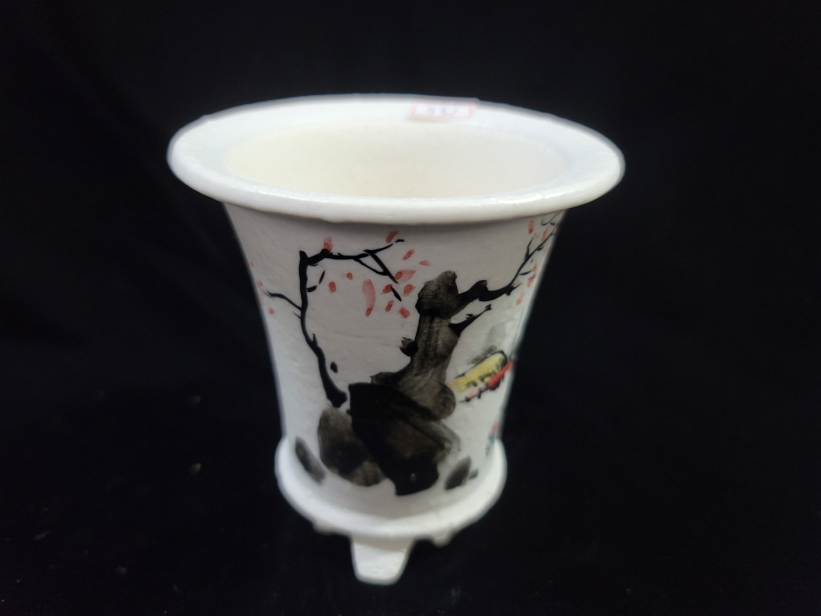 동천소 Raku pot 3" 동천소 Raku pot 3"