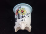 동천소 Raku pot 3"