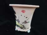 동천소 Raku pot 3"