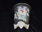 동천소 Raku pot 3"