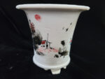 동천소 Raku pot 3"