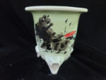 동천소 Raku pot 3"