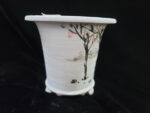 동천소 Raku pot 3"