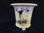 동천소 Raku pot 3"