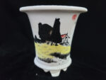 동천소 Raku pot 3"