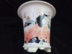 동천소 Raku pot 3.5"
