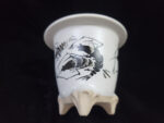 동천소 Raku pot 3.5"