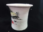 동천소 Raku pot 4"