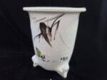 동천소 Raku pot 4"