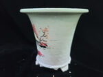 동천소 Raku pot 4"