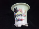 동천소 Raku pot 4"