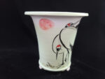 동천소 Raku pot 5"