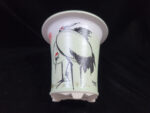 동천소 Raku pot 5"