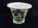 동천소 Raku pot 6"