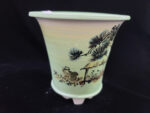 동천소 Raku pot 6"