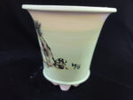 동천소 Raku pot 6"